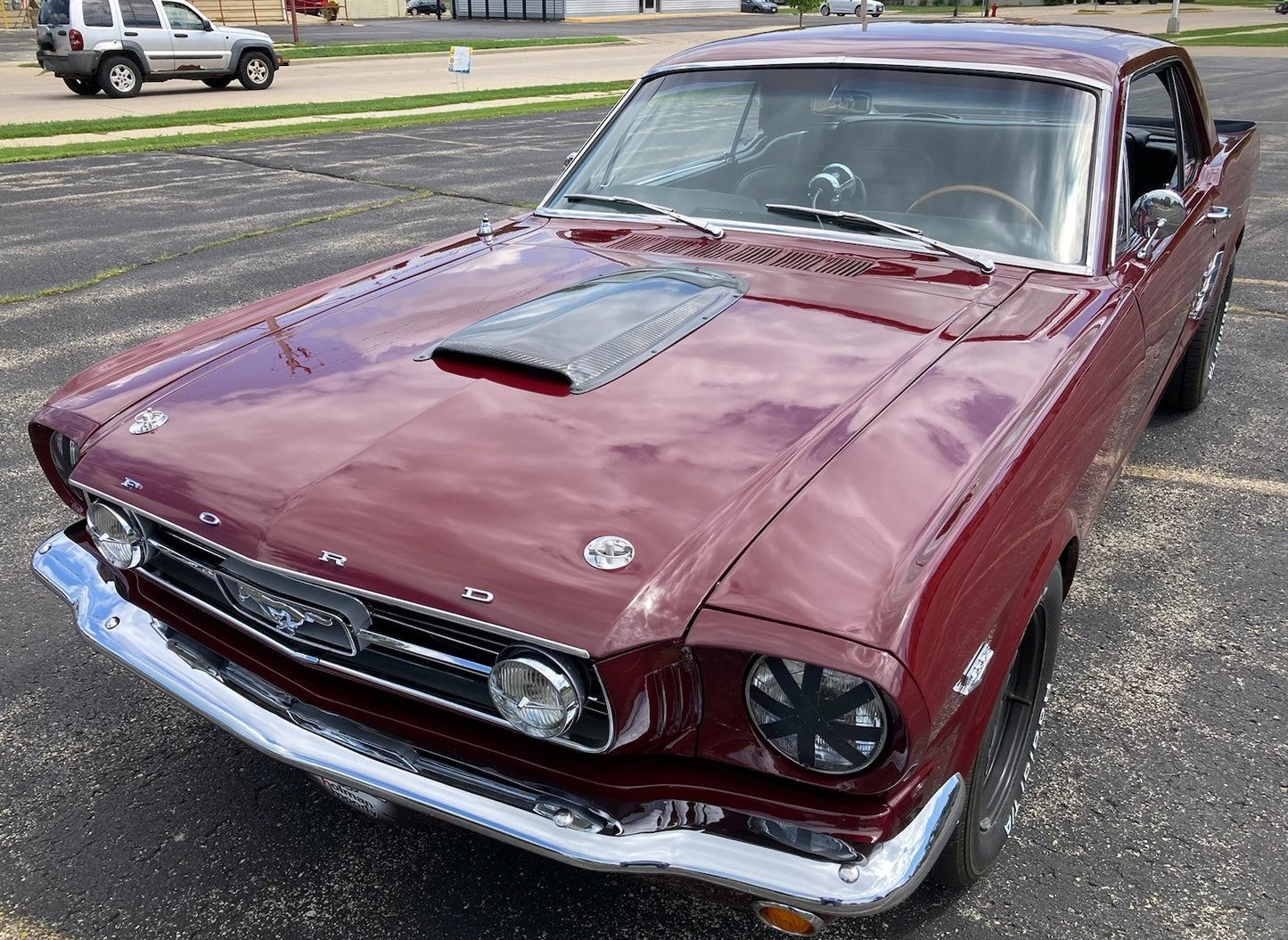 65 - 66 Mustang GT350 Carbon Fiber Hood Scoop