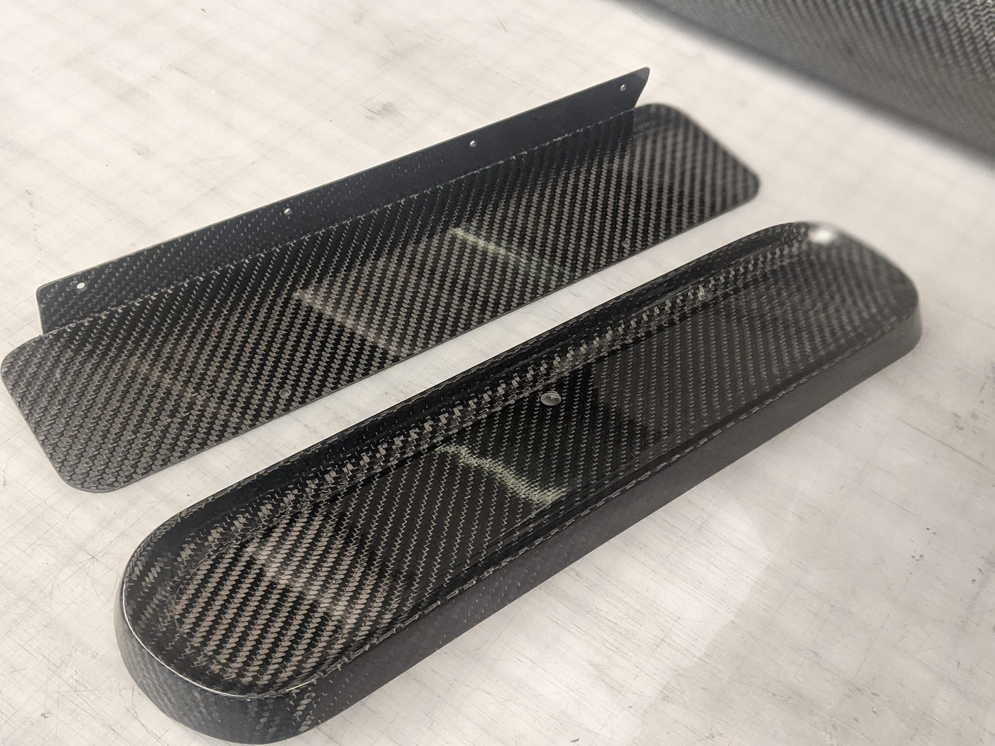 65 - 66 Mustang Carbon Fiber Glove Box Door