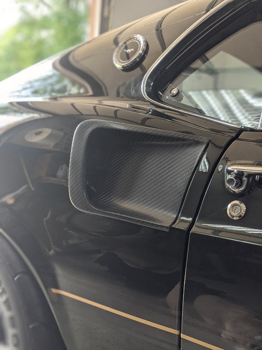 69 Mach 1 Carbon Fiber Side Scoops (Pair)