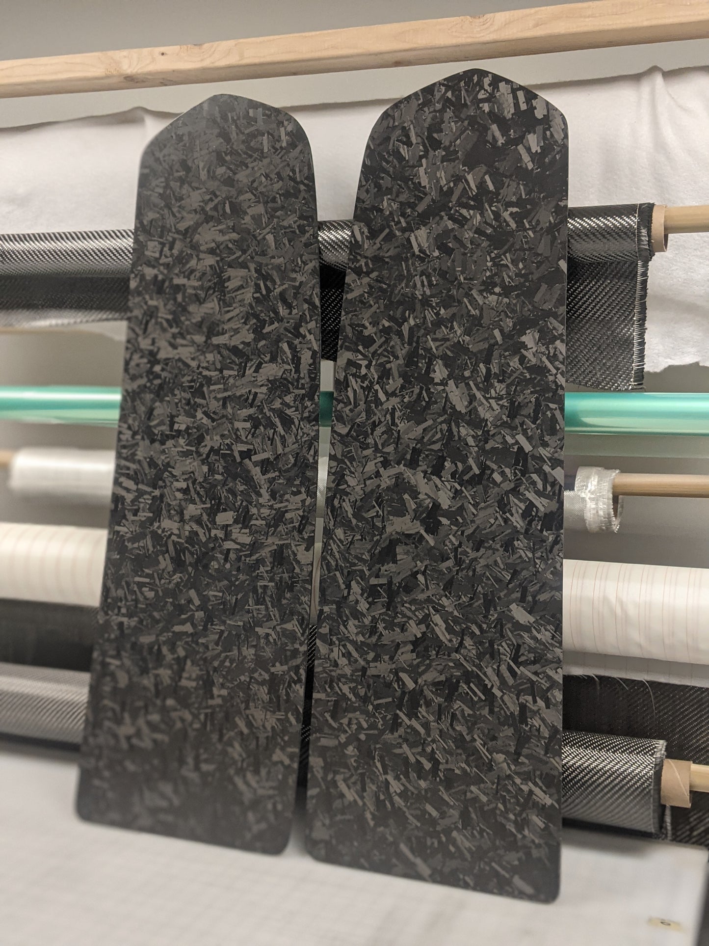 67 - 68 Mustang Carbon Fiber Door Cards (Pair)