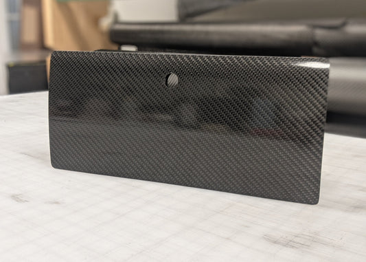 67 - 68 Mustang Carbon Fiber Glove Box Door