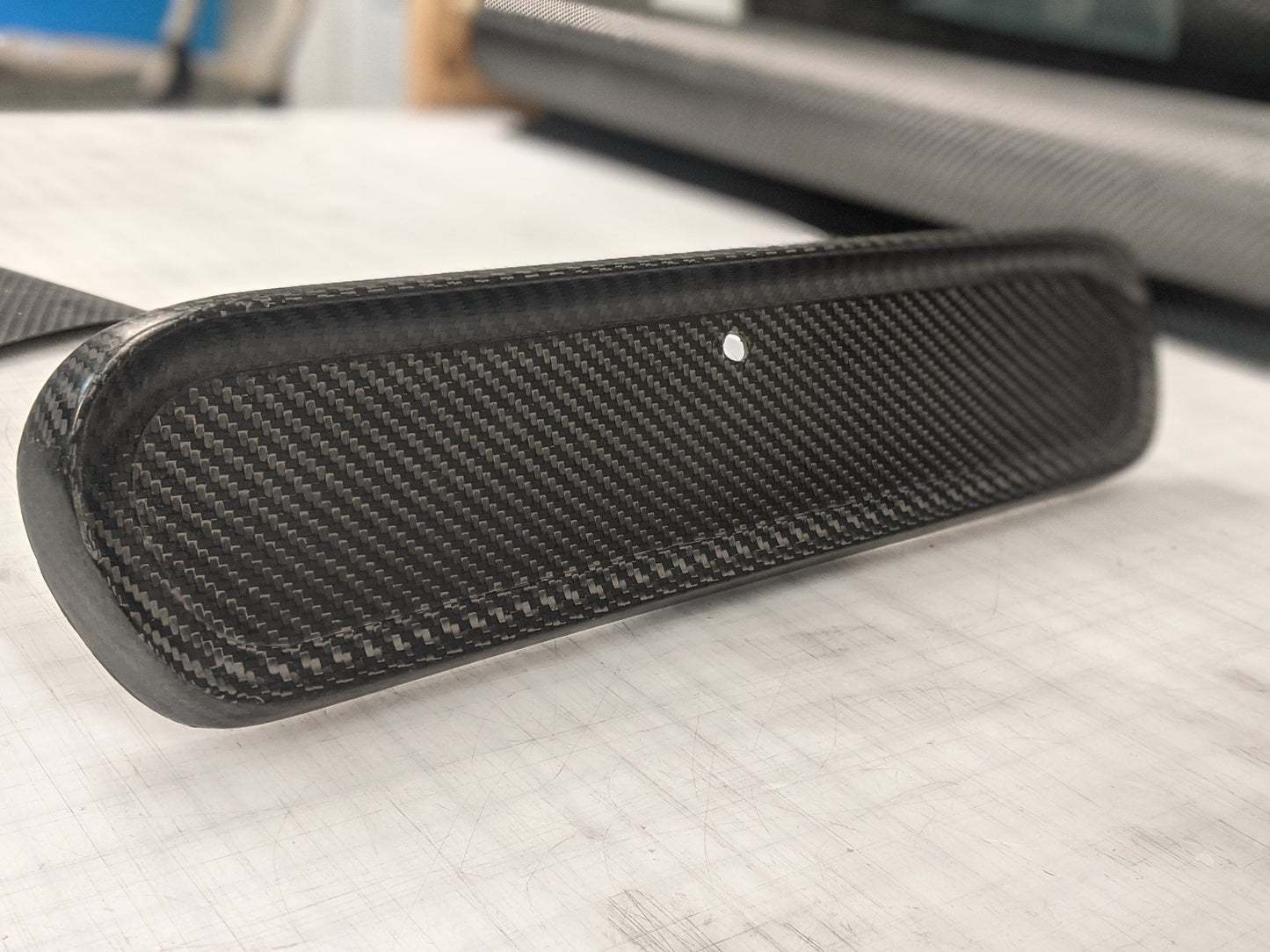65 - 66 Mustang Carbon Fiber Glove Box Door