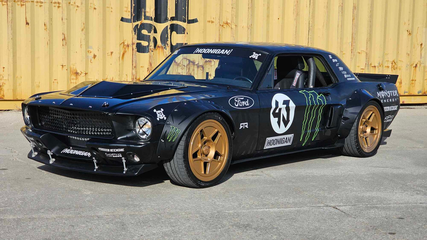67- 68 Mustang Carbon Fiber Hoonigrill