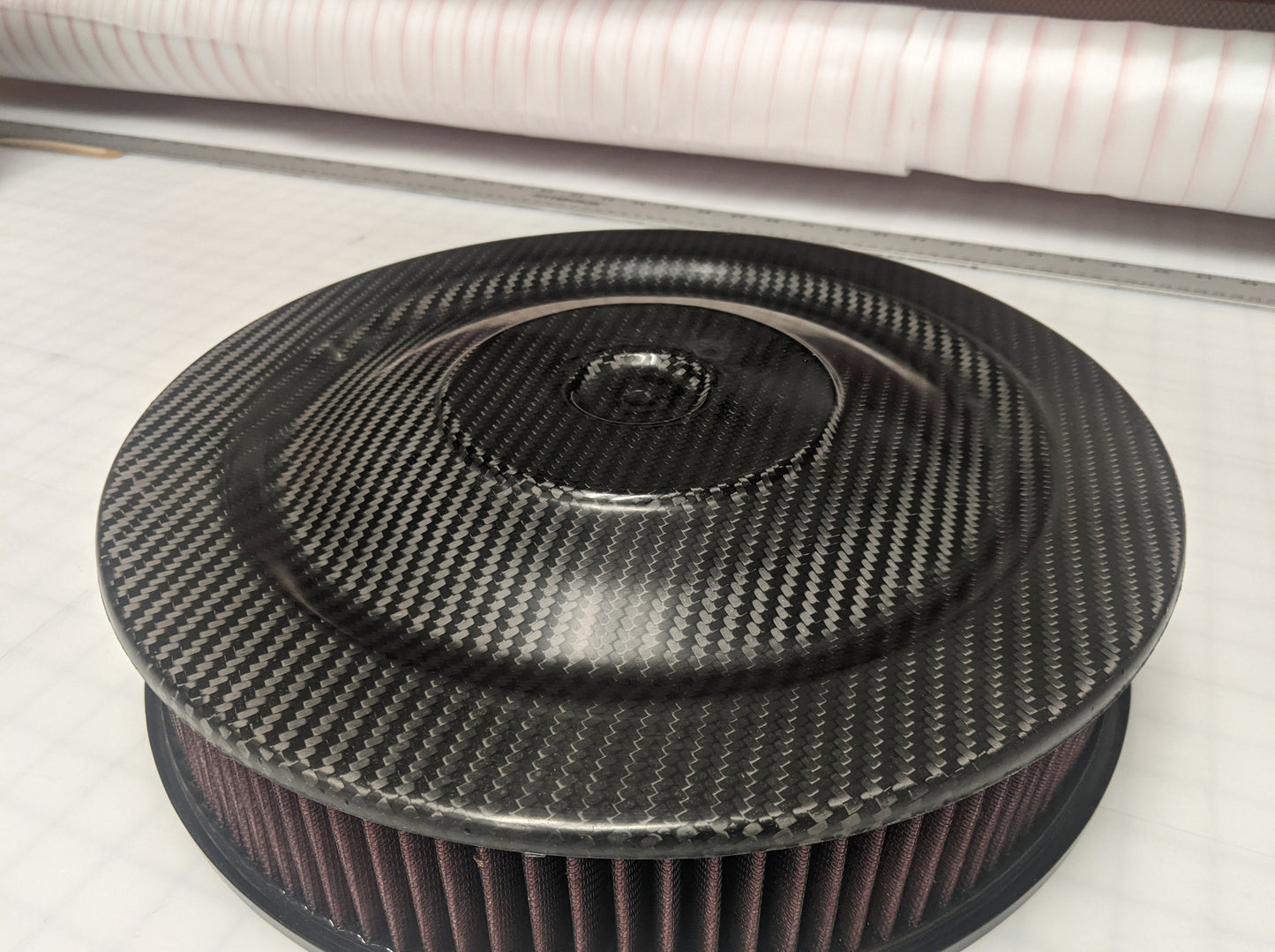 14" Carbon Fiber Air Cleaner Cover